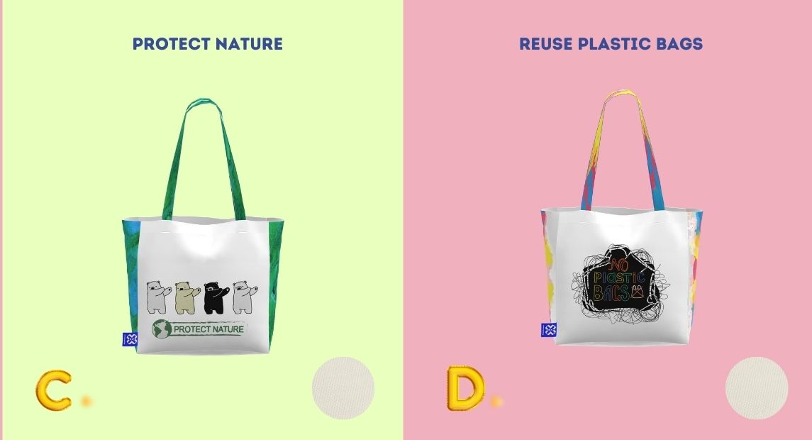 Recycle Cotton Canvas Bag YARN YARD ONLINE LIMITED